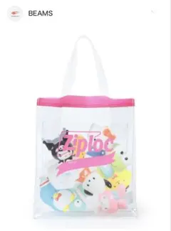 【希少】Sanrio BEAMSコラボ　 Ziploc PVCバッグ　　未使用のサムネイル