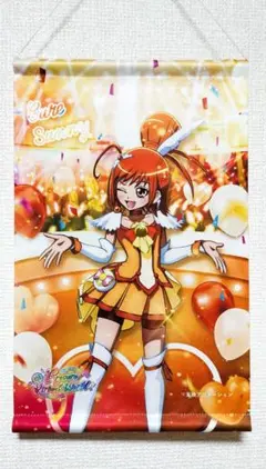 プリキュア バーチャルワールド A4ランダムタペストリー キュアサニー