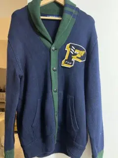 【大特価】ポロラルフローレン　カーディガン ネイビー/グリーン