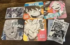 ち*可様 ヒロアカ原画展 アートコースター マグネットステッカー 来場者特典