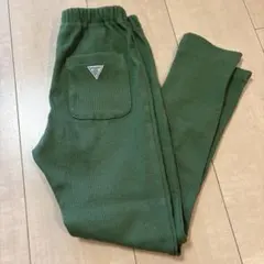 BREEZE ダイスキパンツ　グリーン リブパンツ サイズ130