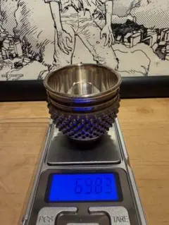 アンティーク】フランス製 銀製 445g カクテルシェイカー シルバー
