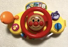 美品　アンパンマン おしゃべりたくさん！おでかけメロディハンドル　おもちゃ