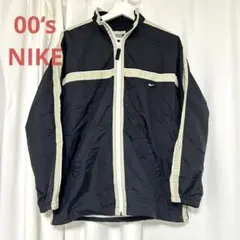 NIKE ナイキ 00‘s⭐︎vintageシルバータグ　ウィンドブレーカー XL