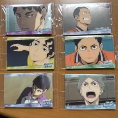 ハイキュー ウエハース5 まとめ売り6枚