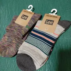 Ｌｅｅ　レディースソックス　２３−２５　２足セット　新品