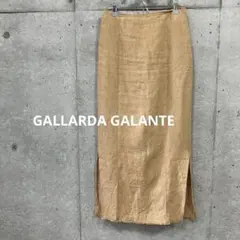 GALLARDA GALANTE【1】ロングタイトスカート　麻　リネン100%