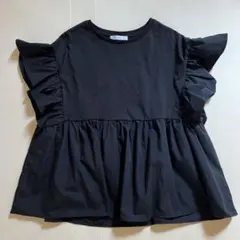 SHUCA シュカ　ペプラムフリルTシャツのサムネイル