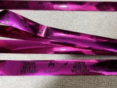 Mrs.GREEN APPLE ミセス　ゼンジン 銀テープ　ピンク　フル　3m