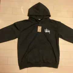 ステューシー パーカー ジップアップ STUSSY メンズ & レディース黒