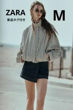 ZARA ナイロンポケットジャケット Mサイズ 完売品 - メルカリ