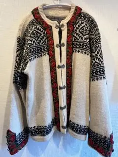 ヴィンテージ　ノルディックカーディガン