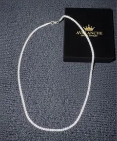 avalanche アバランチ　925 ロングネックレス シルバー ロープネックレス 幅2mm 40cm-60cm 040HCMD