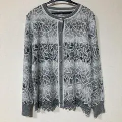 leon グレー系長袖カーディガン