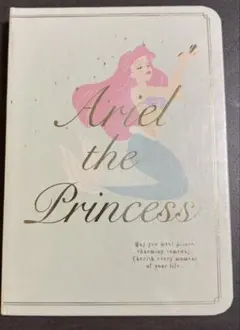 ディズニー　アリエル　リトルマーメイド　ハードカバーノートブック