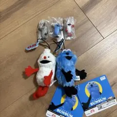 パペットスンスン めじるしアクセサリー HOW TO SAYマスコット セット