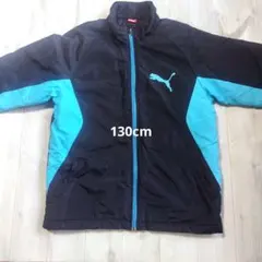 Puma ジャンバー 130サイズ 黒/青 プーマ