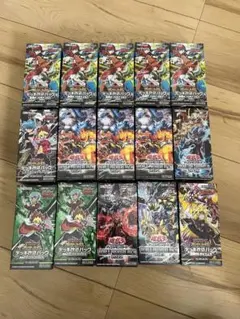 遊戯王　未開封BOX 15ボックスセット