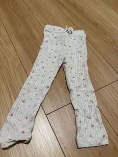 ZARA ベビー リブ レギンス 花柄 98cmのサムネイル