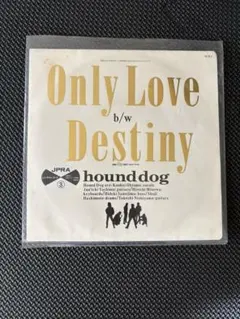 HOUND DOG ハウンド・ドッグ ONLY LOVE レコードレンタル落ち