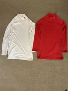 Mizuno タートルネック長袖アンダーシャツ 2色セット