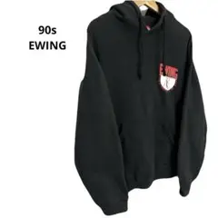 90s EWING ユーイング パーカー フーディ NBA ストリート フェード