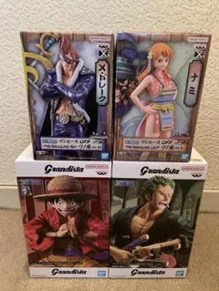 ワンピース　フィギュア　プライズまとめ売り4点セット