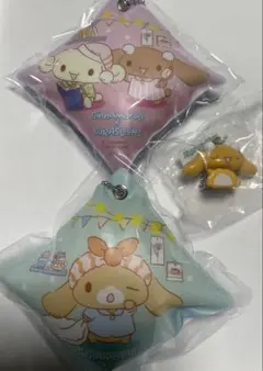 シナモロール　クッションチャーム、フィギュア