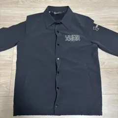 UNDER ARMOUR ボタンシャツ ブラック