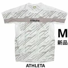 特価‼︎アスレタ　新品　半袖プラシャツM ホワイト