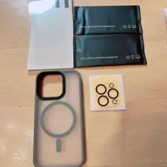 【フィルムセット】Holidi 15 Proケースマット感 マグネットグレー