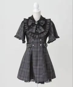 夢展望のDear My Love ケープ風フレアスリーブヨークワンピース 3Lのサムネイル
