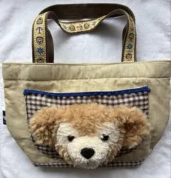 ダッフィフェイストートミニトートバッグ