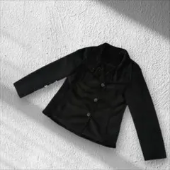 ムートン ショートコート ジャケット シンプル ボタン ゆったり 上品 軽量