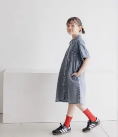 BAYFLOWデニムシャツワンピース　ベイフローのサムネイル