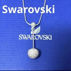 スワロフスキー　ネックレス　Dolce パヴェボール　正規品　新品