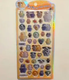 【正規品】mojojojo うるちゅるポップ シール 立体 ぷっくり モジョジョ