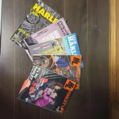 ハーレーダビッドソン ムック 5冊　バイク雑誌まとめ売り クラブハーレー