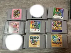 【動作未確認】ニンテンドー64用ソフト【ジャンク品】