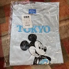 ディズニー リゾート ミッキーマウス TOKYO Tシャツ ブルー M L
