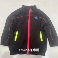 XGIRL ジャケット 黒/ピンク/黄緑 130