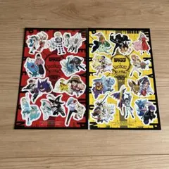 ポケモン ジャンプコラボ ステッカー 2枚セット