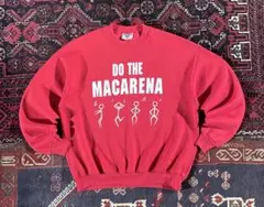 s*i様 Lee 90's アメリカ製 プリント スウェット トレーナー レッド