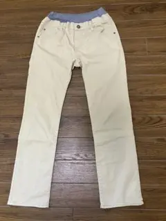 トップバリュ　のびるっちベージュパンツ160