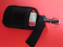 小物ショルダーストラップ ブラック