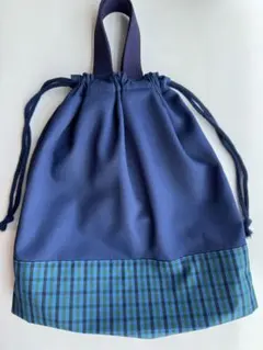 上履き袋 ファミリア風チェック