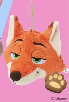 ズートピア 立体フェイスポーチ ニック