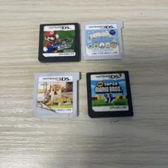 ニンテンドー3DS ゲームソフト4本セット