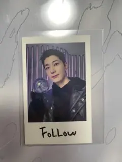 SEVENTEEN follow インスタントフォトステッカーカード ウォヌ
