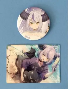 ホロライブ 秘密結社holoX 缶バッジ ラプラスダークネス - メルカリ
